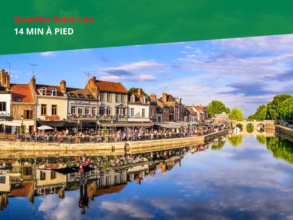 Cinema & Disney Avec Balcon & Parking En Hyper Centre Amiens Ngoại thất bức ảnh