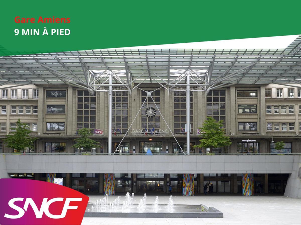 Cinema & Disney Avec Balcon & Parking En Hyper Centre Amiens Ngoại thất bức ảnh